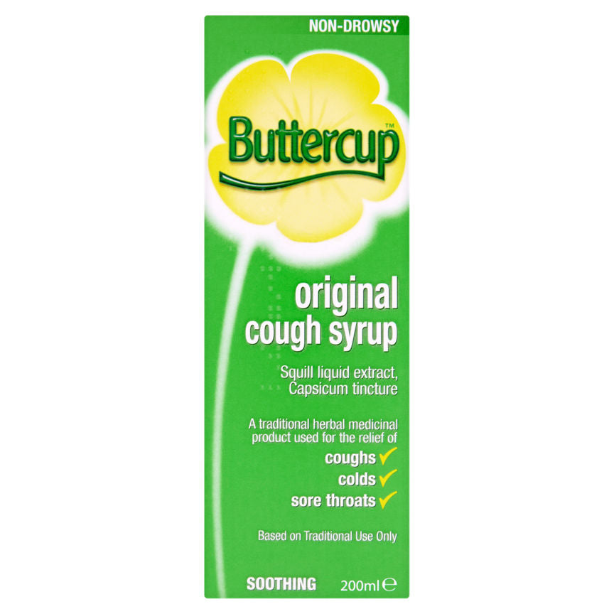 Buttercup Syrup Original Cough Syrup GOODS ASDA   