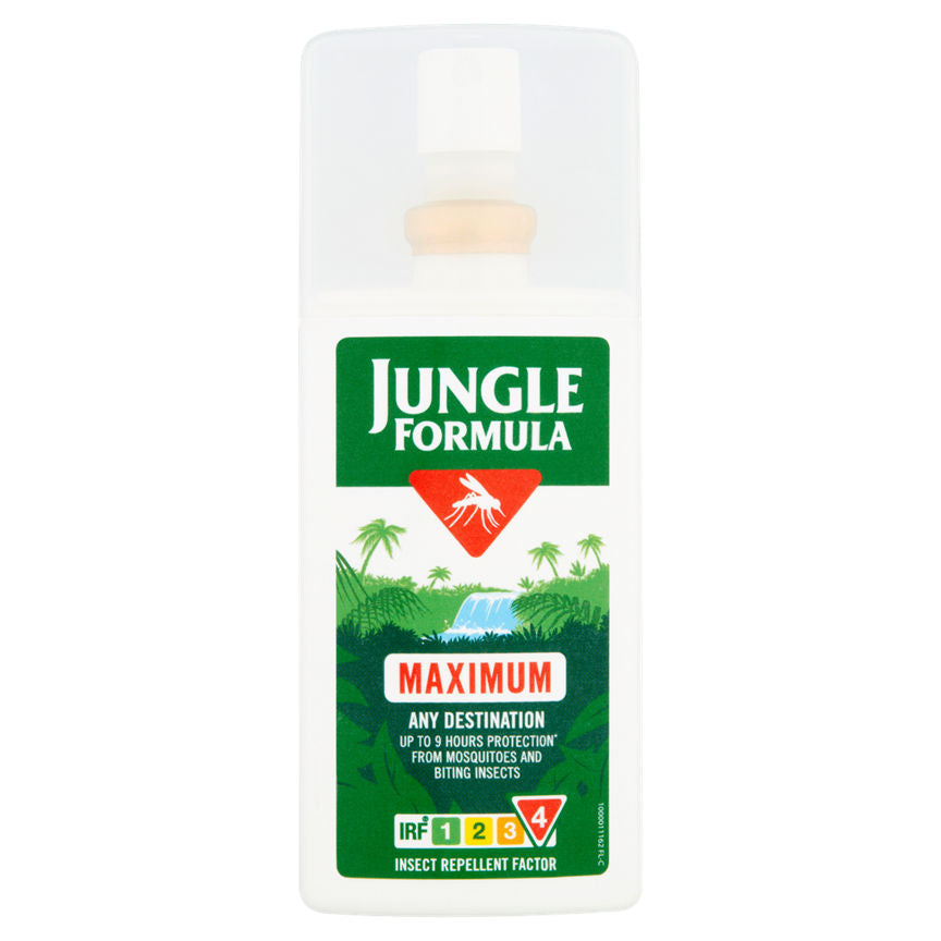 Jungle Formula Maximum Insect Repellent Factor 4 Spray GOODS ASDA   