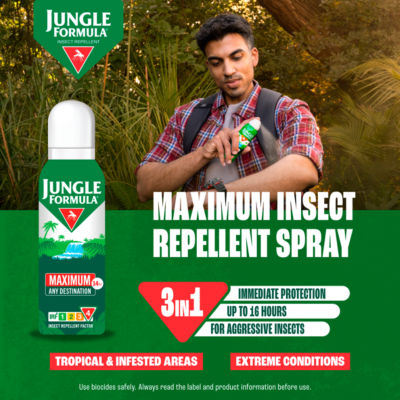 Jungle Formula insect repellent spray 125ml, UK version