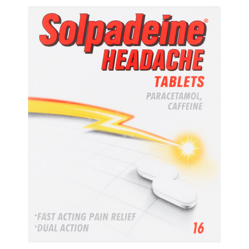 Solpadeine Headache Tablets GOODS ASDA   