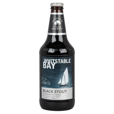 Whitstable Bay Black Stout 500ml, UK version