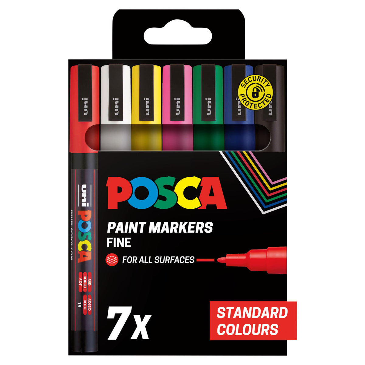 Posca 7 Paint Marker PC-3M Fine 0.9-1.3mm