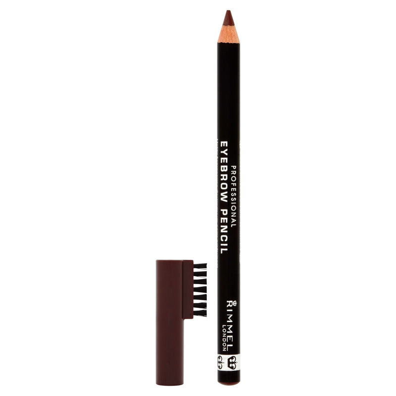 Rimmel London eyebrow pencil Dark Brown 1.4g, imported from the UK