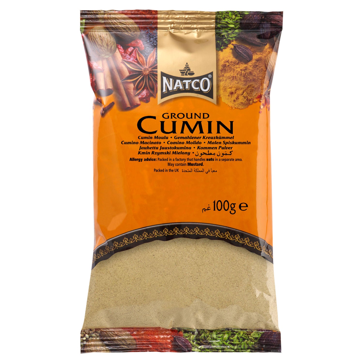 Natco ground cumin 100g (British brand)