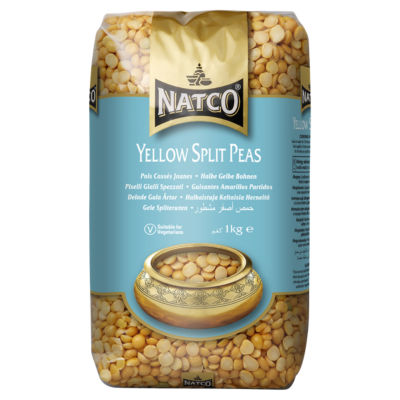 Natco yellow split peas 1kg (British brand)