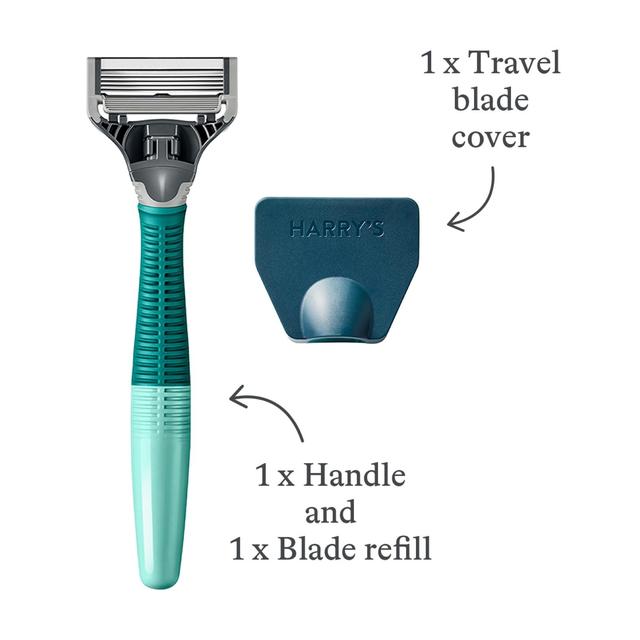 Harry's Truman Razor & Blade Forest Green GOODS M&S   