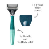 Harry's Truman Razor & Blade Forest Green GOODS M&S   