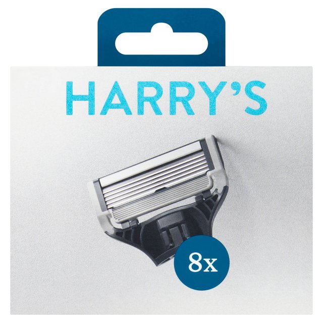 Harry's Razor Blade Refills   8 per pack