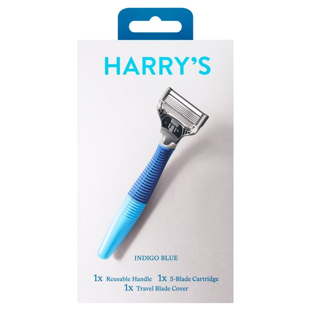 Harry's Truman Razor & Blade Navy Blue GOODS M&S   