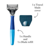 Harry's Truman Razor & Blade Navy Blue GOODS M&S   