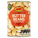 KTC butter beans salted water 400g - British product
