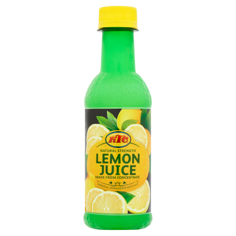 KTC Lemon Juice natural strength 250ml, UK version