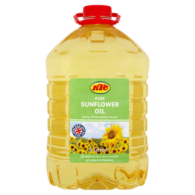 ASDA KTC Pure Sunflower Oil 5 Litres- Buy online at McGrocer