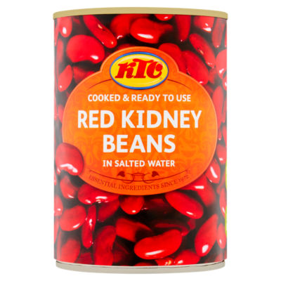 ASDA KTC Red Kidney Beans Salted Water Canned Beans 400g- Buy online at McGrocer