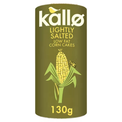 Kallo corn cakes 130g imported from the UK