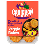 Cauldron 4 Pumpkin & Caramelised Onion Veggie Bakes 200g GOODS ASDA   