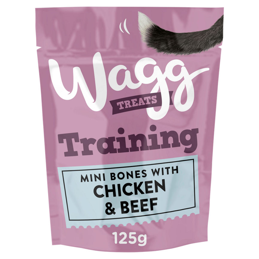 Wagg Training Treats for Dogs with Beef, Chicken & Lamb GOODS ASDA   