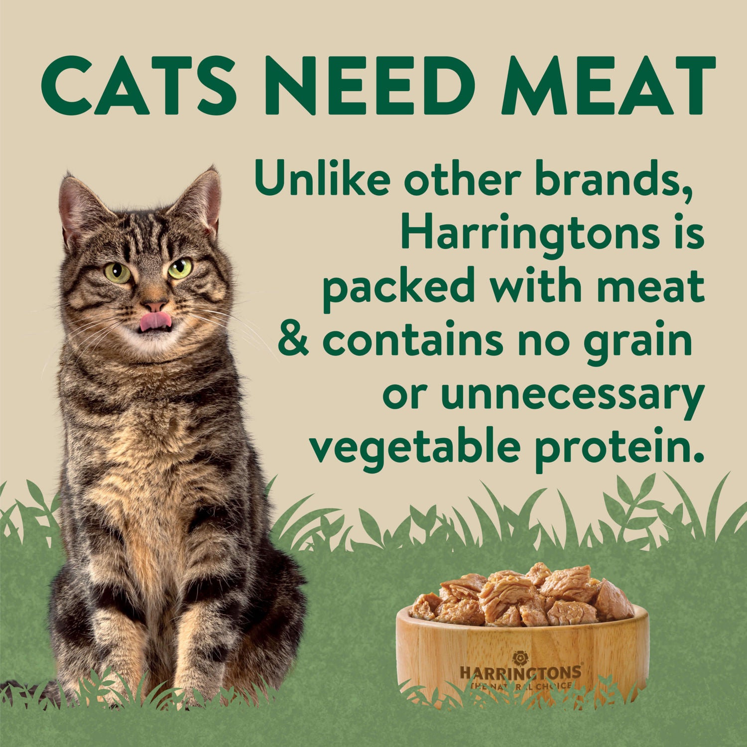 Harringtons wet cat food 12-pack mixed flavour UK version