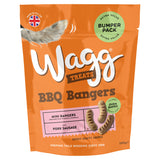 Wagg dog treats BBQ Bangers 500g, imported from the UK