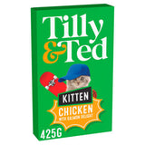 Tilly & Ted kitten food chicken salmon delight 425g UK version