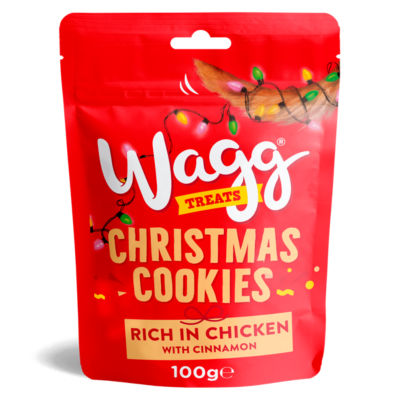 Wagg Christmas cookies for dogs 100g, imported from the UK