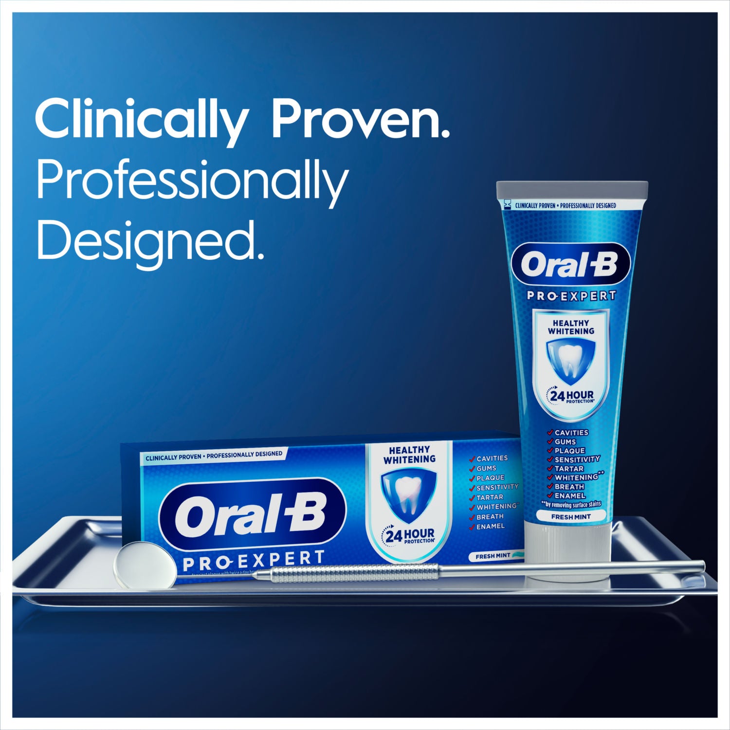Oral-B gentle whitening toothpaste 75ml, imported from the UK