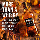 Jura Aged 10 Years Single Malt Scotch Whisky 70cl, UK version