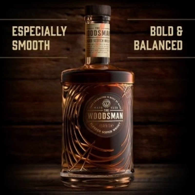 The Woodsman Blended Scotch Whisky 70cl (British brand)