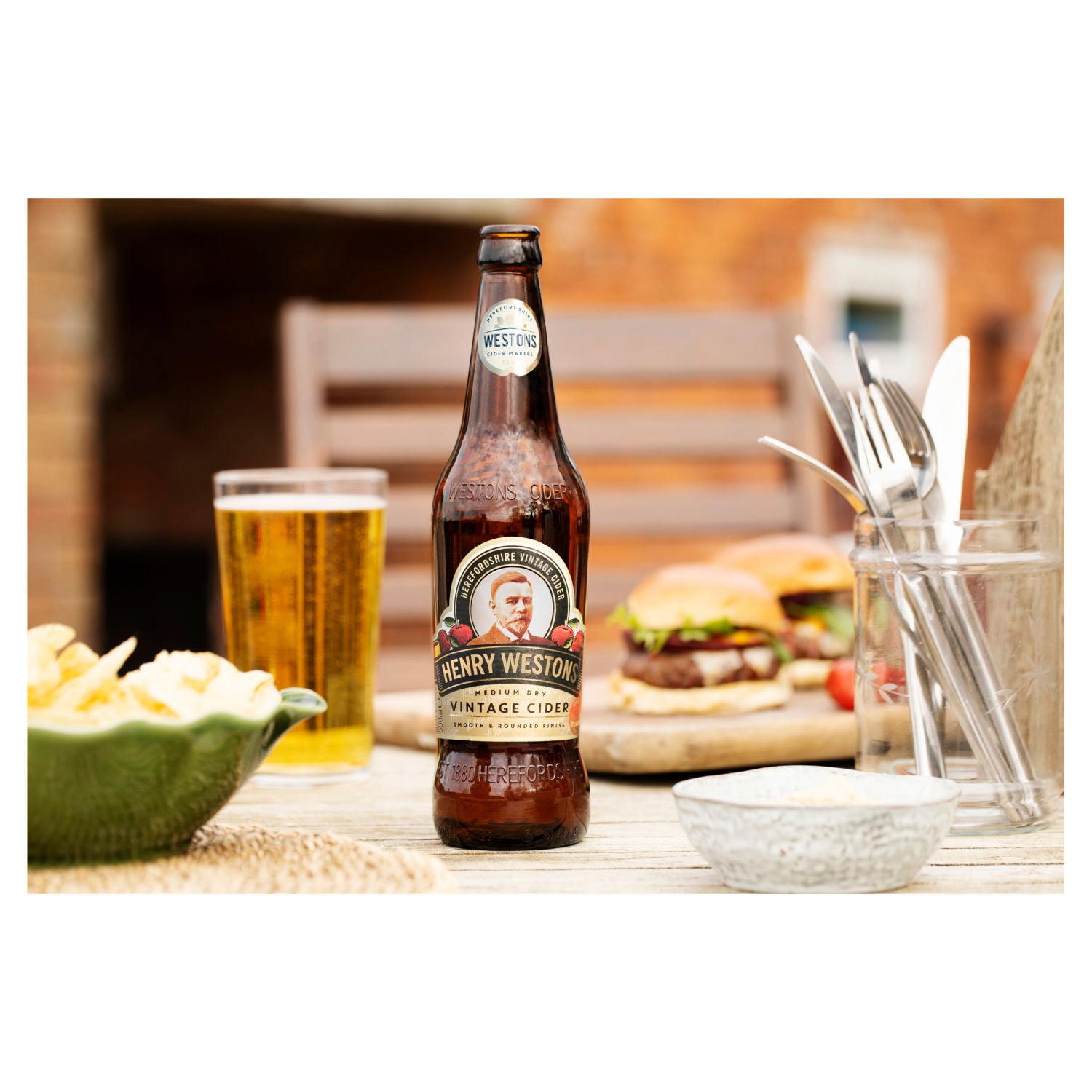 Henry Westons Vintage Apple Cider 500ml Bottle, UK version