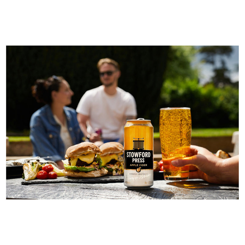 Stowford Press Crisp Apple Cider 4 x 440ml pack (British brand)