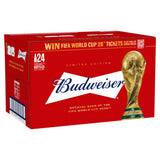 Budweiser Lager Beer Bottle Pack 24x300ml - British product