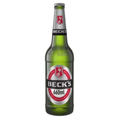 Beck's Pilsner Lager Bierflasche 660ml