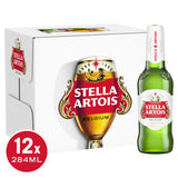 Stella Artois premium lager beer 12x284ml - British product
