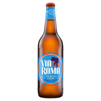 ASDA Via Roma Premium Lager Blodappelsin Øl 660 ml - Kjøp online hos McGrocer