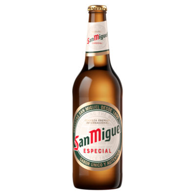 San Miguel Especial lager 660ml - British product
