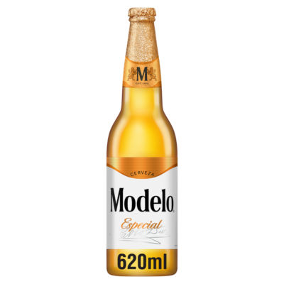 Modelo Especial premium lager beer 620ml, UK version