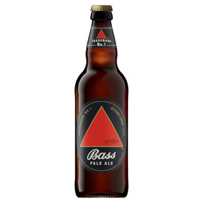 Bass Pale Ale 500ml beer, imported from the UK