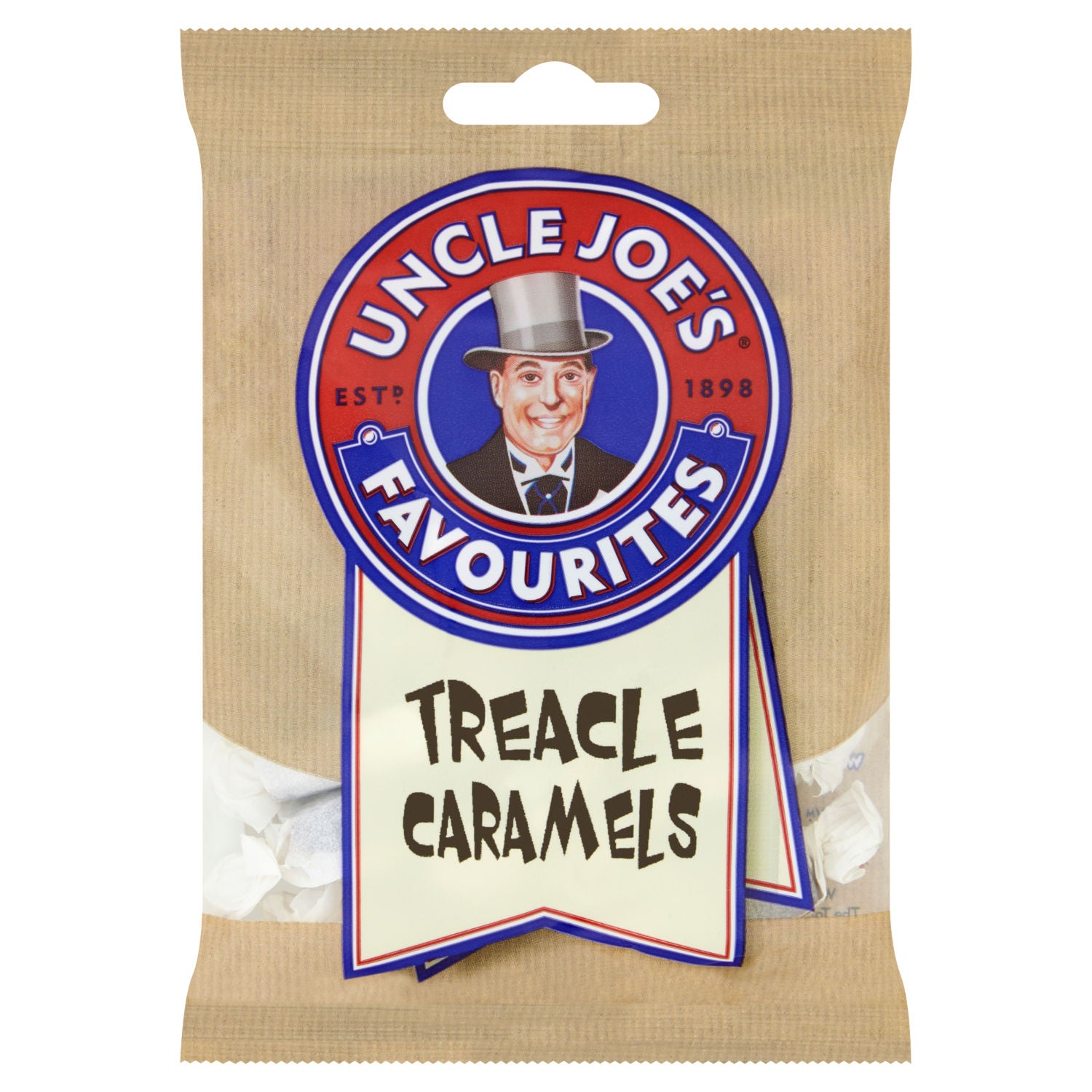 Uncle Joe's Treacle Caramels 104g - British product