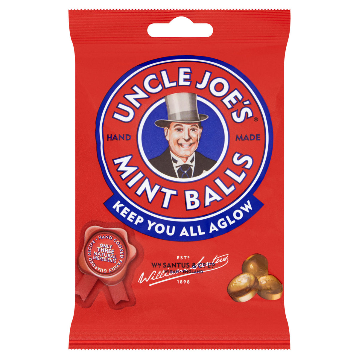 Uncle Joe's Mint Balls 84g (British brand)