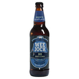 Wee Jock 80 Shilling Scottish ale 500ml, imported from the UK