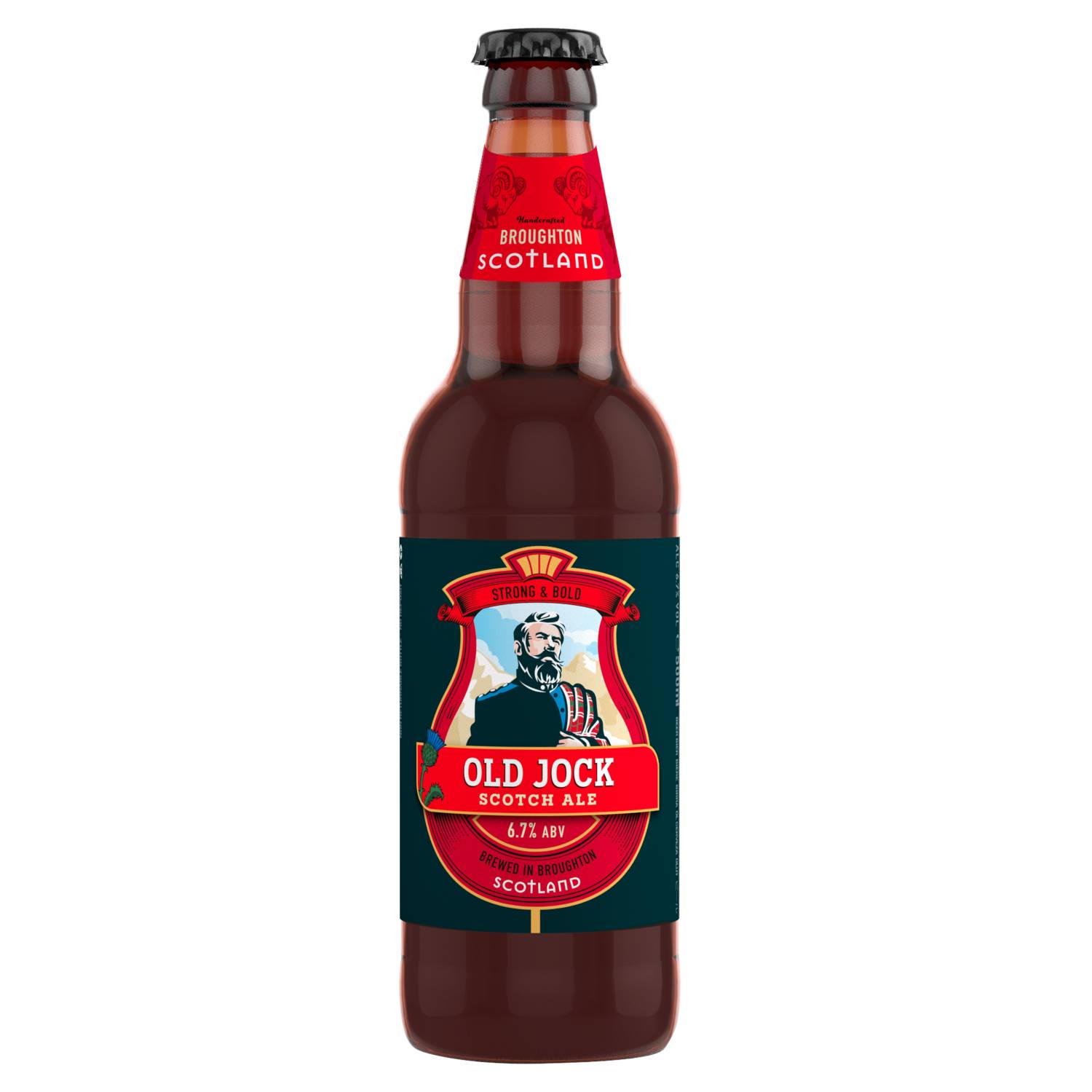 Broughton Old Jock Scotch Ale 500ml (British brand)