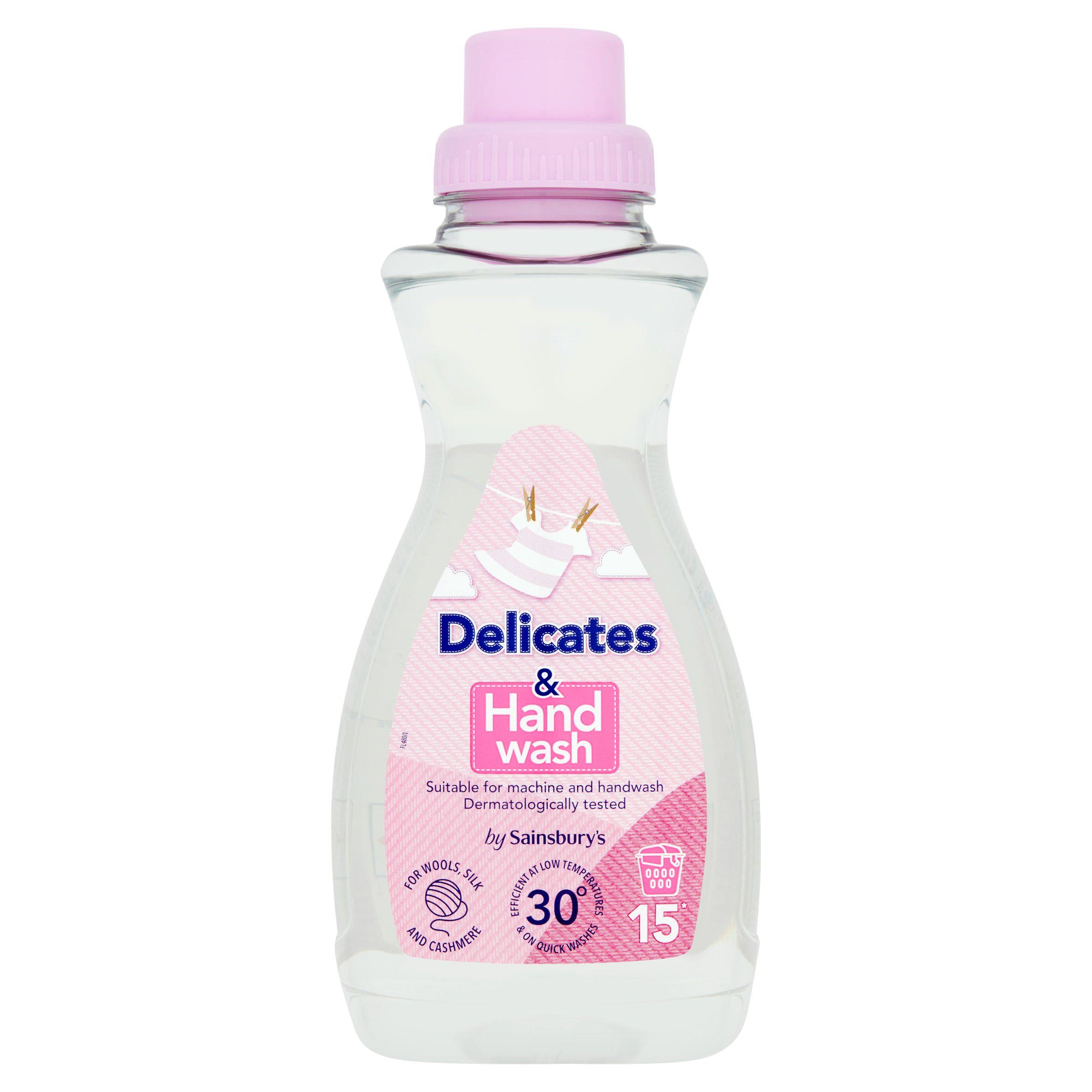 Sainsbury's Laundry Liquid, Delicates 630ml (15 Washes) GOODS Sainsburys   