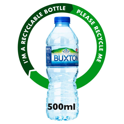 ASDA Buxton Still Natural Mineral Water 500ml- Buy online at McGrocer