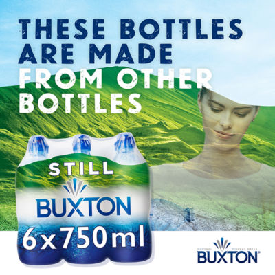 Buxton Still Natural Mineral Water Sports Cap Bottles
