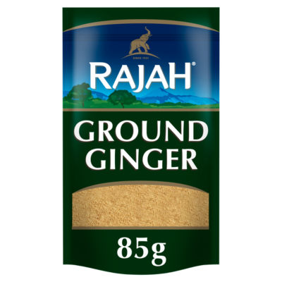 Rajah ground ginger spice powder 85g, imported from the UK