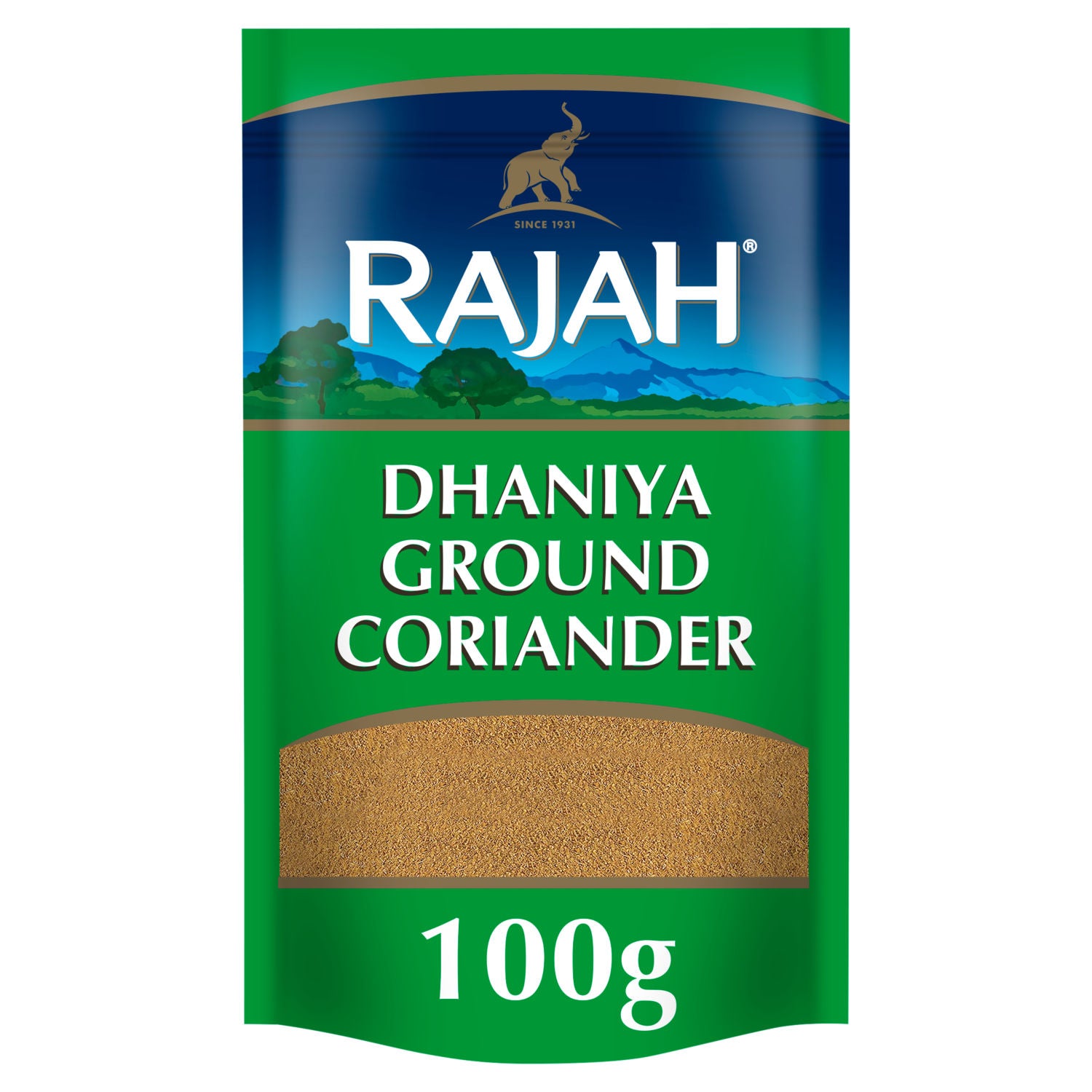 Rajah Dhaniya Coriander Ground Spices 100g