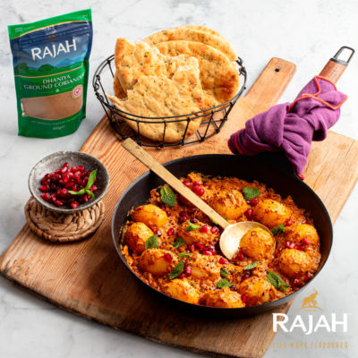 Rajah ground coriander spice 100g, UK version