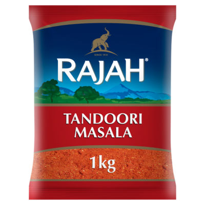Rajah Tandoori Masala spice blend 1kg, imported from the UK