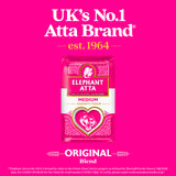 Elephant medium chapatti flour 1.5kg, imported from the UK