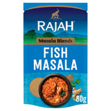 Rajah fish masala spice blend 80g, imported from the UK